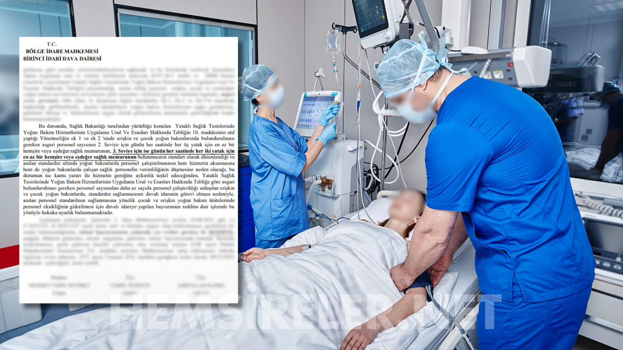 81 İle Emsal Olacak Karar: Yoğun Bakımda Yeterli Hemşire Olmak Zorunda!