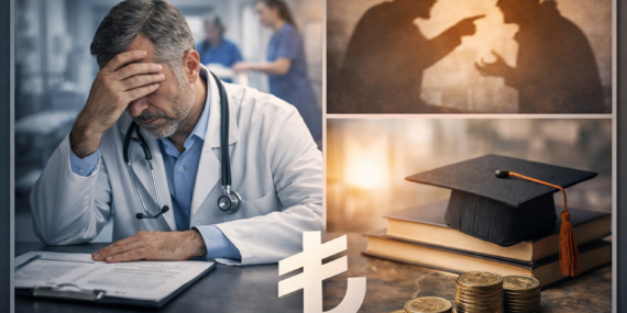 Her 3 Hekimden 1’i: “Bugün Olsa Tıp Seçmezdim”