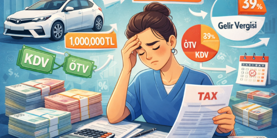 Memurlar Vergi Yükü Altında Eziliyor: 1 Milyonluk Araç İçin 4,1 Milyon Lira Gelir Gerekiyor