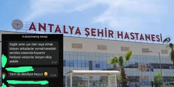 Antalya Şehir Hastanesi’nde Sağlık-Sen’e Yeni Üye Olacaklara Hoparlör Hediyesi: Sendikacılık Hak Arama Mücadelesinden Promosyon Odaklı Bir Anlayışa Dönüştü