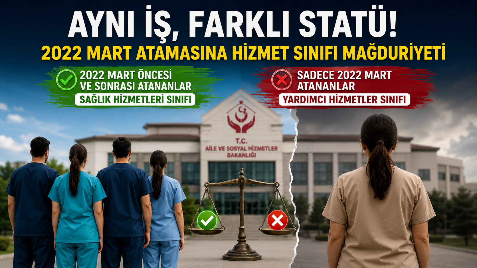 Aynı Kadro, Farklı Hizmet Sınıfı