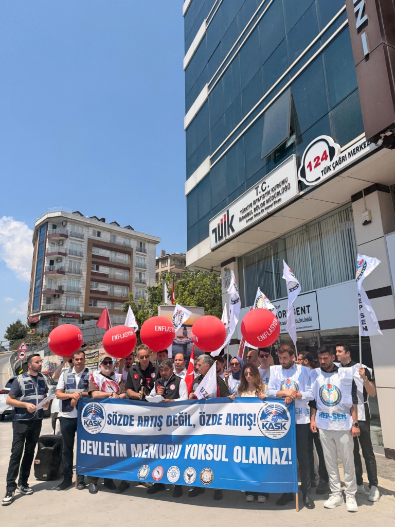 KASK'tan Memur Zammına Türkiye Genelinde Tepki