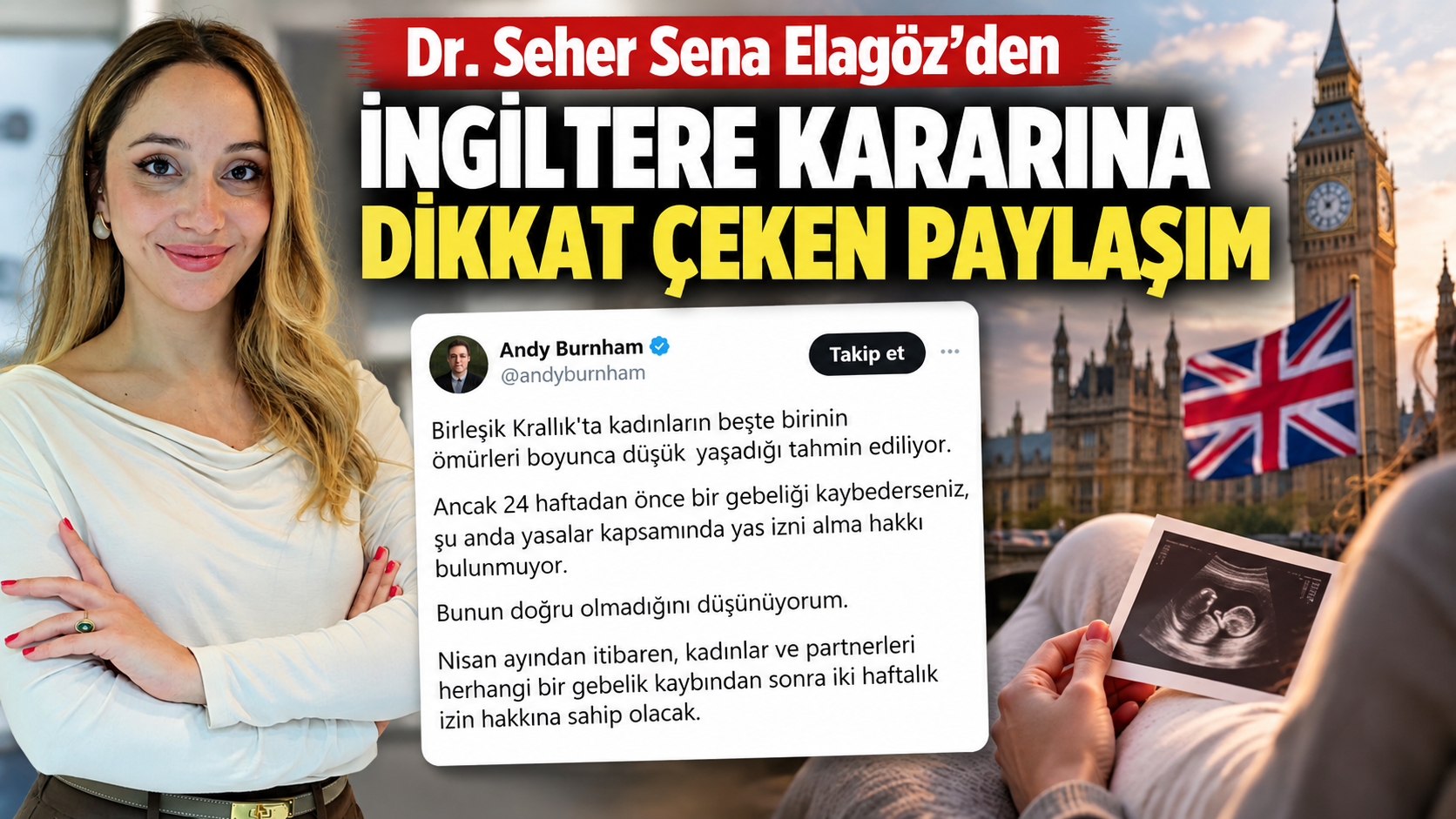 İngiltere’deki “gebelik kaybı izni” Türkiye’de de Tartışılmalı